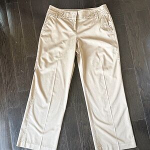 Ann Taylor women’s Anne Taylor Loft “Ann” Khaki Chinos